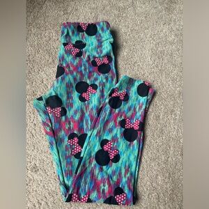 Lularoe Minnie Mouse leggings